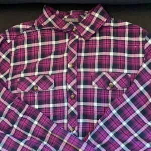 Eddie Bauer Checkered Flannel, Sz M